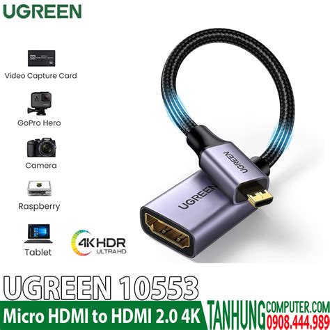 C P Chuy N Micro Hdmi To Hdmi Ugreen H Tr K D P