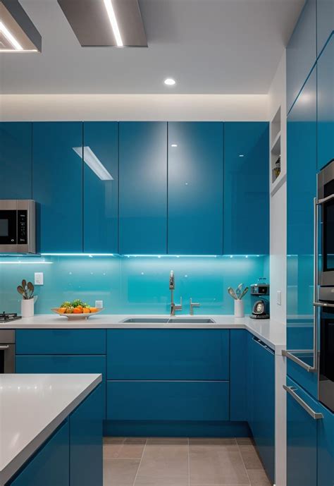 39 Trendy Blue Kitchen Cabinet Ideas: With Cool, Sophisticated Vibes ...