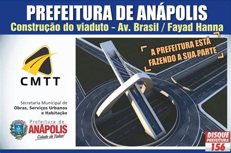 Novo Viaduto Ser Constru Do Em An Polis