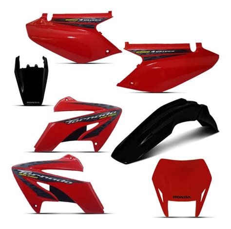 Kit Plástico Carenagem Completo Xr 250 Tornado Adesivos