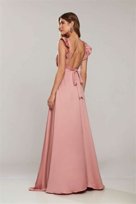 Vestido De Festa Longo Lia Nude