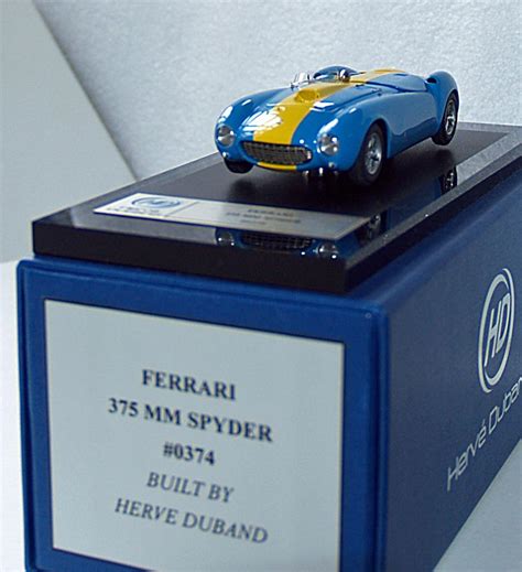 H Duband Ferrari 375 Spyder Chassis 0374AM SOLD Modelart111