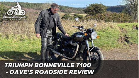 Triumph Bonneville T Dave S Roadside Review Youtube