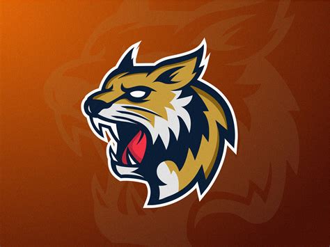 Wildcat mascot logo by Dmitry Lampy on Dribbble