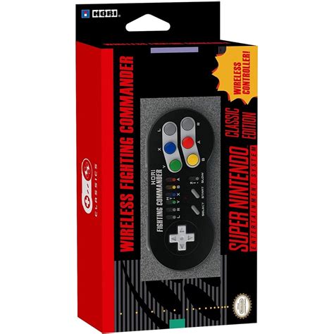 Controle Wireless Fighting Commander SNES Classic Edition Lacrado