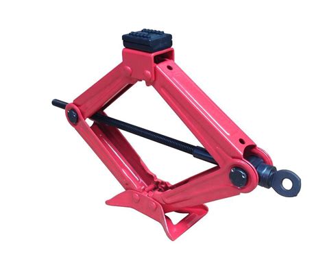 2t Scissor Jack With Rubber Top 1tmechanical Car Jack 1t Red Hand Lift