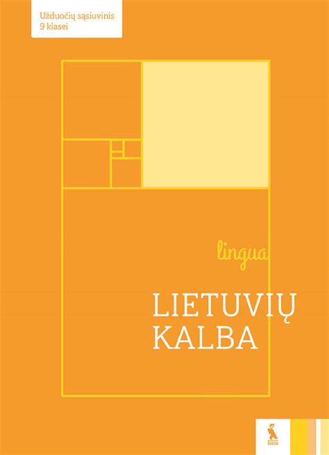 Lietuvi Kalba U Duotys Klasei Lingua Kainos Nuo Kaina Lt