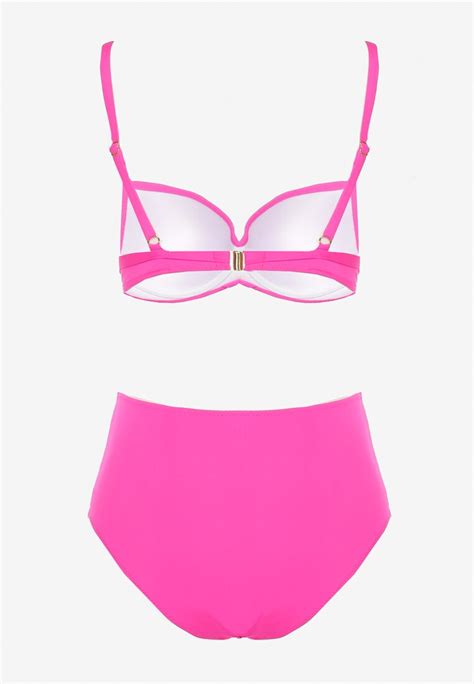 R Owe Bikini Usztywniany Biustonosz Na Regulowanych Rami Czkach I Majtki Z Wysokim Stanem