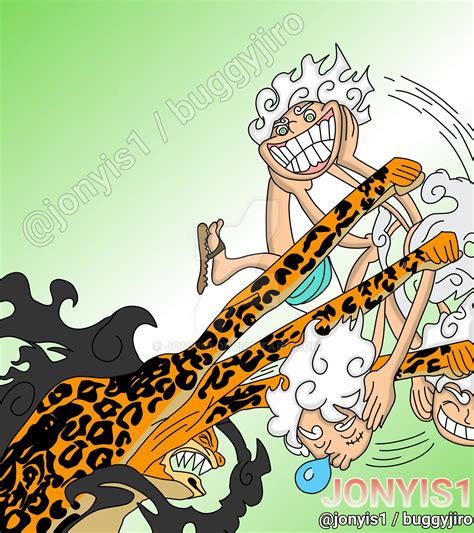 One piece 1069 - Rob Lucci Vs Luffy Nika HD by Jonyis1 on DeviantArt