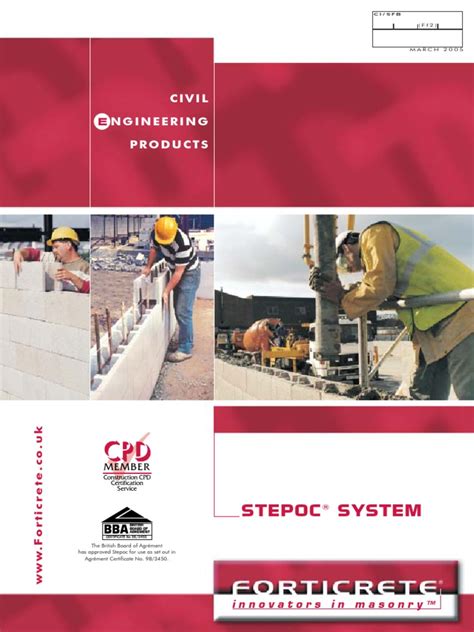 stepoc  masonry concrete