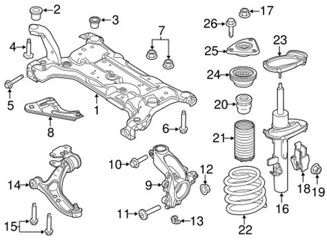 Shocks & Struts for 2012 Ford Focus | Ford Parts Catalog