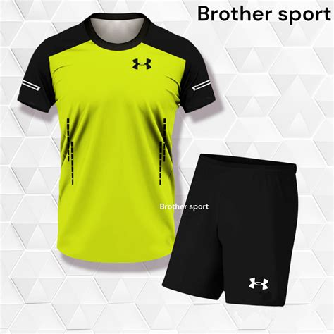 Jual Baju Olahraga Dewasa Kaos Gym Slim Fit Kaos Fitnes Lengan Pendek
