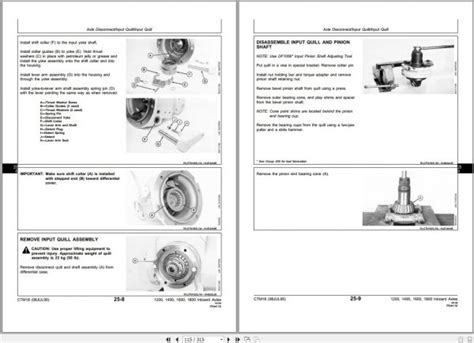 John Deere Teammate Inboard Planetary Axles