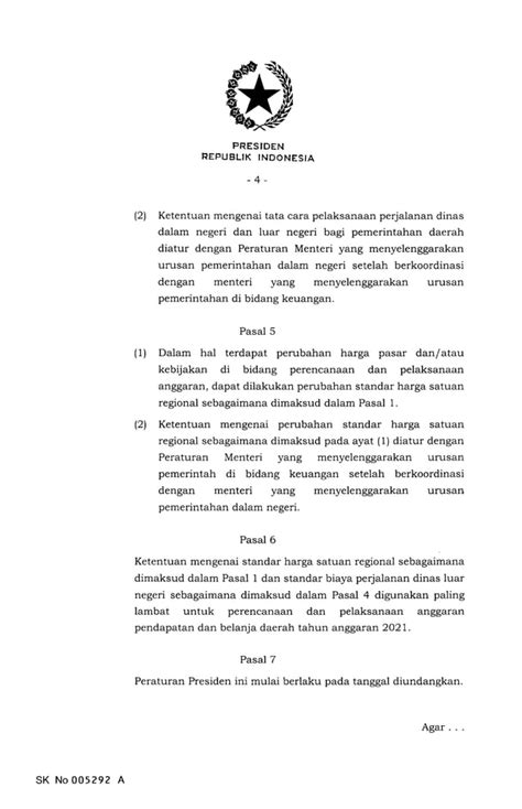 Nomor Tahun Tentang Standar Harga Satuan Regional Pdf