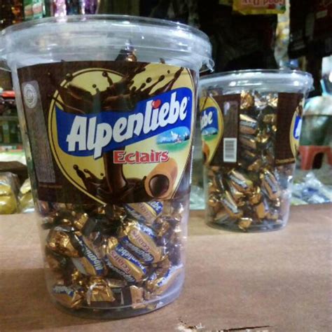 Jual Alpenliebe Coklat Caramel Alpenliebe Eclairs Toples Isi Butir