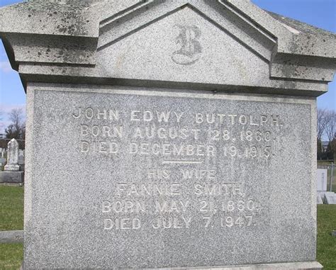 John Edwy Buttolph Find A Grave Memorial