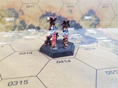 Battletech Elemental Star Rminipainting