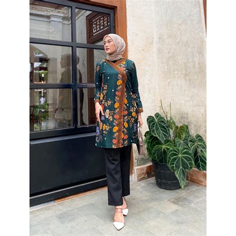 Jual Tunik Batik 1467 Wk 1 C 289 Ii Baju Batik Wanita Ii Atasan Batik