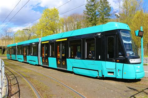 Vgf Stra Enbahn Frankfurt Alstom Citadis Sx T Wagen Am