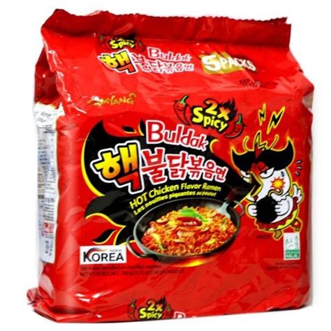 Samyang Buldak X Spicy Hot Chicken Flavor Instant Stir Fried Ramen No In Chicken Flavors