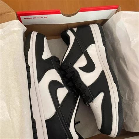 Nike Dunk Low Pandas Size Brand New Condition Depop