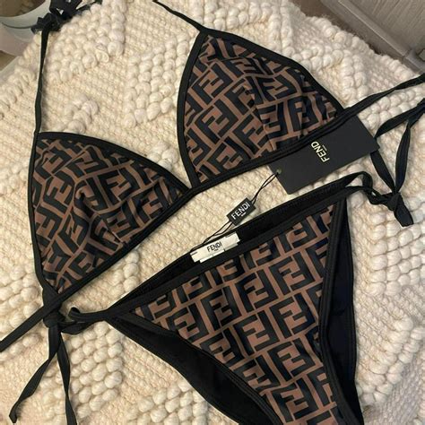 Fendi Bikini Set Piece Brand New With Tags True Depop