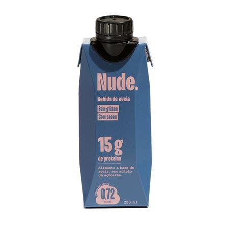 Bebida De Aveia Pro Cacau 250ML Nude Sem Glúten e Vegano Shopee Brasil
