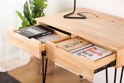 Solid Wood Study Table Myseatsg Madeinsg And Free Delivery