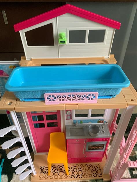 Barbie House Set, Hobbies & Toys, Toys & Games on Carousell