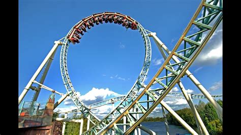 AWESOME Roller Coaster in Thorpe Park London COLOSSUS - YouTube