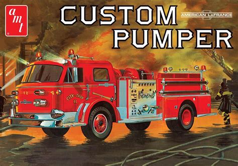 Amt Amt1053 125 American Lafrance Pumper Fire Truck Scale Toptoy
