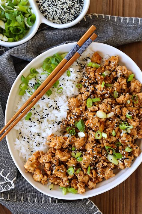 Ground Chicken Firecracker Ground Chicken