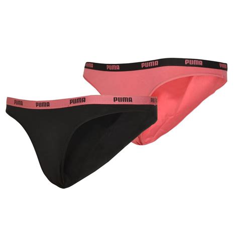 Dámské kalhotky Puma ICONIC BIKINI 2P black D Sport