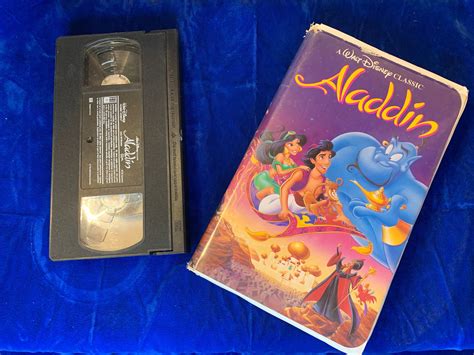 Vintage 90s Walt Disneys Aladdin Movie Etsy