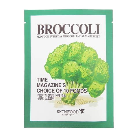 Тканевая маска Skinfood Everyday Broccoli Mask Sheet – купить в Москве ...
