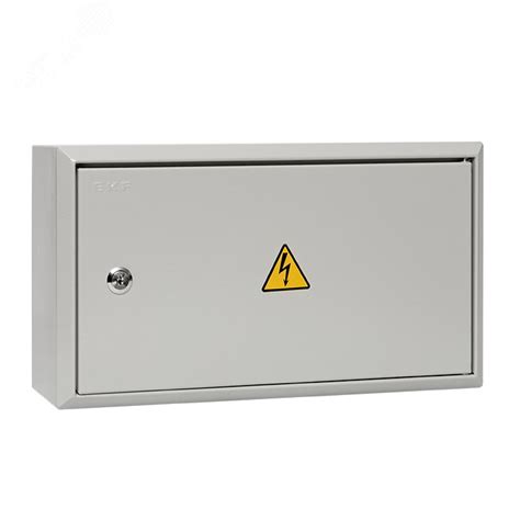 Щит распределительный навесной ЩРн-18 с замком IP31 1х18 артикул mb21 ...