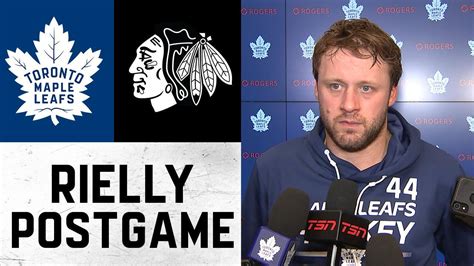 Morgan Rielly | Post Game | Toronto Maple Leafs