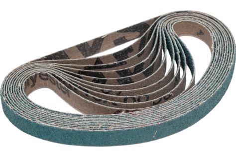 Лента шлифовальная, полиэфирная основа, P60 Zirconium, 330x10 мм, 10 шт ...
