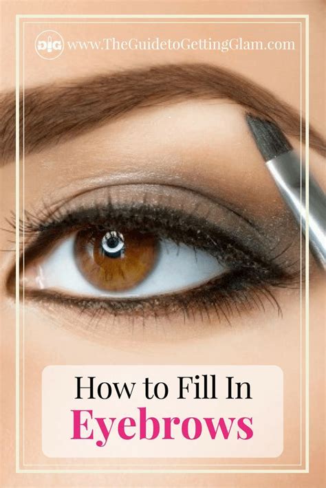 How To Fill In Eyebrows With Pencil And Powder Makeup Tips Filling