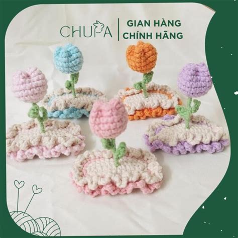 Mẫu Kẹp Tóc Bằng Len Handmade