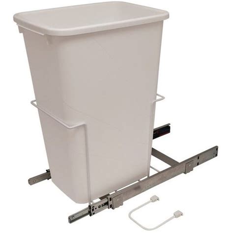 Knape And Vogt SCB12 1 50WH 50 Quart Bottom Mount Single Waste Bin