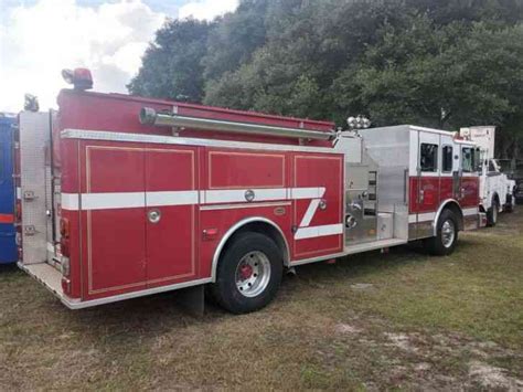 Kme Pumper Used Fire Truck Ac 93 000 Miles Jake Brake No Rust 2000