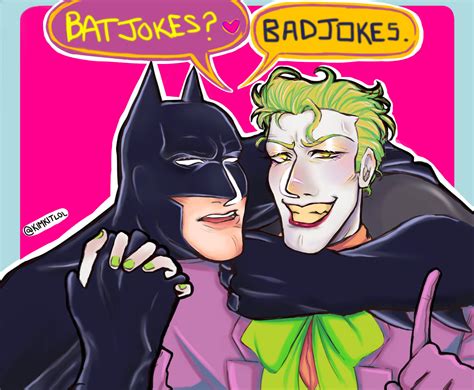 Batman The Jocker Whith Gay