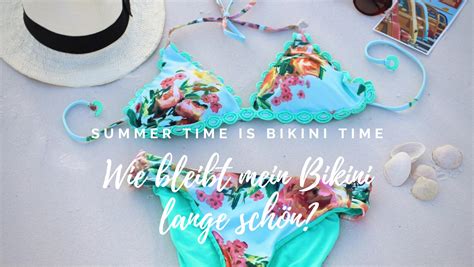 Summer Time Is Bikini Time Bikini Pflegetipps