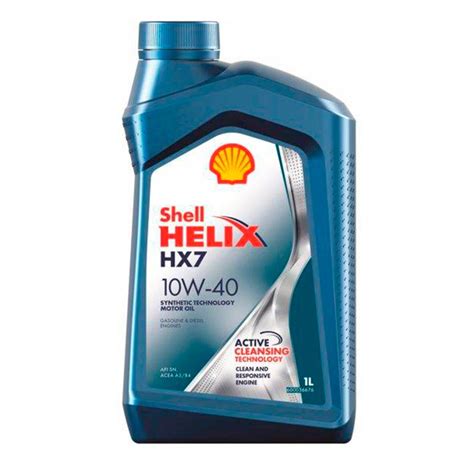 Купить масло Масло 10W40 SHELL Helix HX7 1л п/синт. моторное