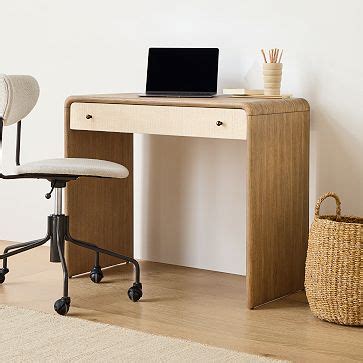 Modern Waterfall Mini Desk (36") | West Elm