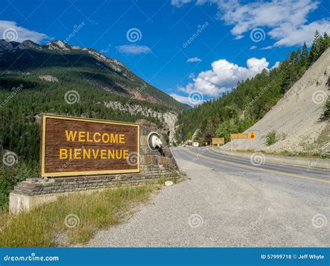 Kootenay National Park Editorial Stock Photo Image Of Highway 57999718