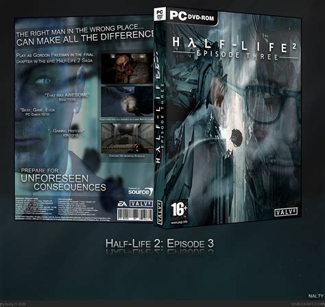 Half Life Episode Pc Box Art Cover By Nalty