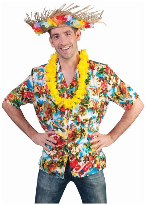 Hawaiian Tropical Paradise Men Shirt