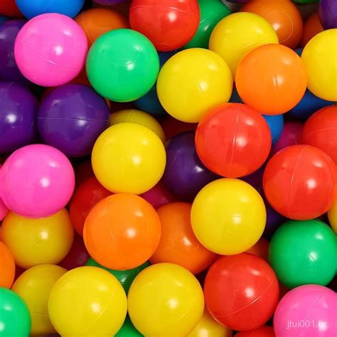 Bolas de Piscina de Bolinhas para Crianças: 50 Bolas Coloridas Não ...